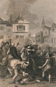De dood van Wat Tyler, 1381, 19e eeuw