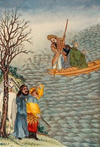 De demonen van de Blackwater River nemen de meester mee, 1922 door Unbekannt