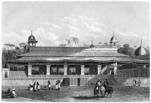 De Dewas Khan, Audiëntiezaal, Delhi, c1860