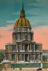De koepel van Les Invalides, Parijs, ca. 1920