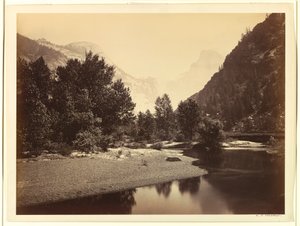De koepels uit de vallei, Yosemite