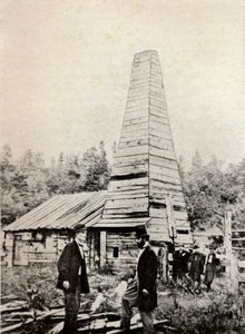 De Drake Well, Pennsylvania, Amerika, 1859