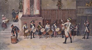 De drummers van de Republiek, 1896 door Unbekannt