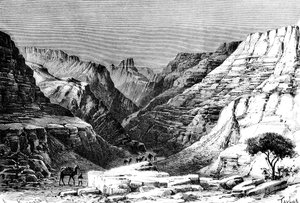 De Egueri Kloof, Noord-Afrika, 1895