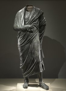 De keizer als filosoof, waarschijnlijk Marcus Aurelius regeerde AD 161-180, ca. AD 180-200