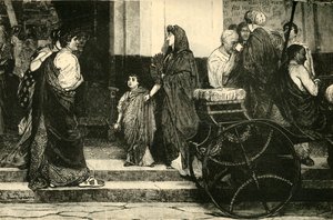 De ingang van een Romeins theater, 1890 door Unbekannt