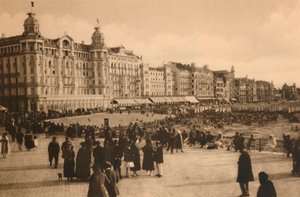 De Esplanade gezien vanaf de Kursaal