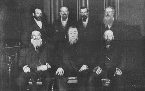 De uitvoerende raad van de Zuid-Afrikaanse Republiek, ca. 1899, 1902