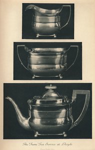 Thee Service van Fame bij Lloyds, c1804, 1928 door Unbekannt