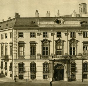 De federale kanselarij, Ballhausplatz, Wenen, Oostenrijk door Unbekannt