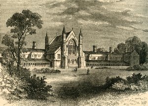 De visverkopers almshouses, Wandsworth, c1878 door Unbekannt