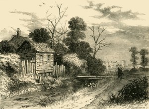 De Fleet-rivier, nabij St. Pancras, 1825, ca. 1876