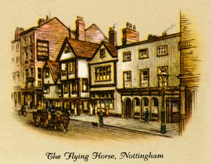 Het Vliegende Paard, Nottingham, 1936 door Unbekannt