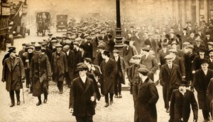 Het voetbalbataljon, Londen, Eerste Wereldoorlog