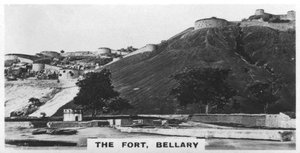 Het Fort, Bellary, Karnataka, India, ca. 1925