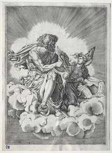 De Vier Evangelisten: St. Mattheüs, ca. 1518 door Unbekannt