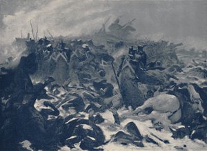 De Veertiende van de Linie bij Eylau, februari 1807