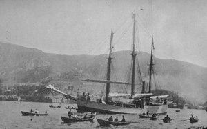 De Fram Verlaat Bergen, 1893, 1897 door Unbekannt