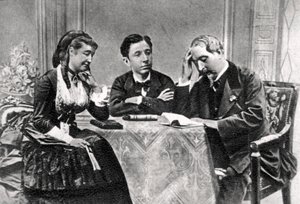 De Franse keizerlijke familie in ballingschap, Chislehurst, Kent, 1871-1873 door Unbekannt
