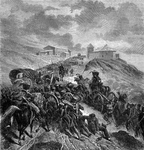 Het Franse leger steekt de Sierra Guadarrama over, Spanje, 22-24 september 1808, 1882-1884