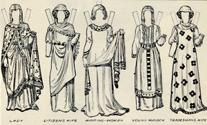 De galerij van Britse kostuums: Wat mannen en vrouwen droegen in de tijd van Hendrik III