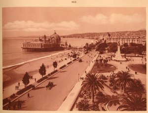 De tuinen en het Jetty Paleis, Nice, 1930