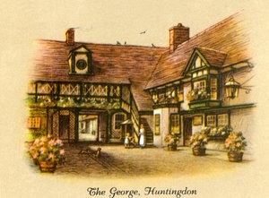 The George, Huntingdon, 1936 door Unbekannt