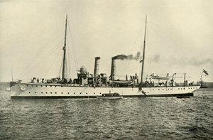 De Duitse Kanonneerboot Panther, 1919 door Unbekannt