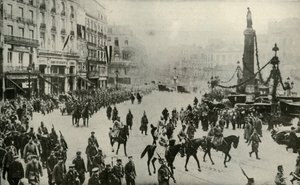 De Duitse bezetting van Lille, 1914, 1919 door Unbekannt