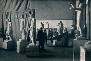 De Glasgow School of Art, De Antieke Kamer, ca. 1900 door Unbekannt