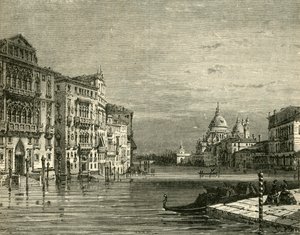 Het Grote Kanaal, Venetië, 1890