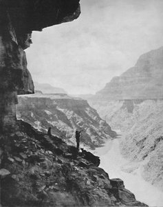 De Grand Canyon van de Colorado, 19e eeuw door Unbekannt