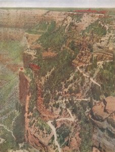 De Grand Canyon, Arizona, 1914 door Unbekannt