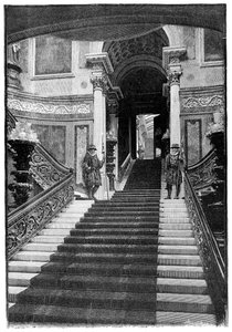 De grote trap, Buckingham Palace, Londen door Unbekannt