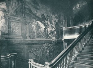 De Grote Trap, Met Thornhills Muur Schilderijen, Stoke Edith door Unbekannt