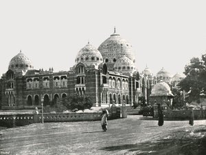 Het Grote College, Baroda, India door Unbekannt