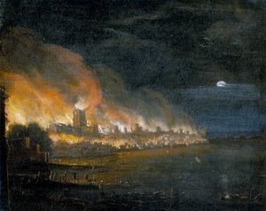 De grote brand van Londen, 1666, ca. 1666
