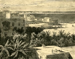 De Grote Haven van Alexandrië, 1890 door Unbekannt