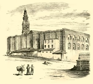 De Grote Moskee, Cordova, 1890 door Unbekannt