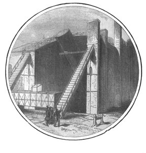 De Grote Telescoop gebouwd door Lord Rosse, 1828-1845, 1901