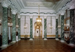 De Griekse Hal, Pavlovsk Paleis, Sint-Petersburg, Rusland