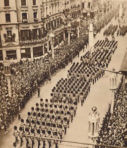 De Wachten in Oxford Street, 12 mei 1937 door Unbekannt