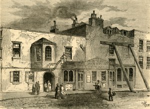 The Gun Tavern, 1820, c1876