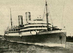 De HMT Royal Edward, ca. 1915, ca. 1920 door Unbekannt