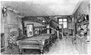 De Hal in Silverbeck, ca. 1880-1882 door Unbekannt
