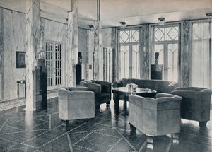 De hal van het Stocletpaleis, Brussel, België, c1914 door Unbekannt