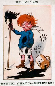 De handige man, 1913 door Unbekannt