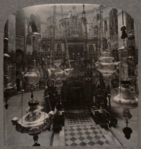 De Heilige Grafkerk, Jeruzalem, ca. 1900