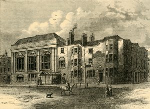 The Horns Tavern, Kennington, in 1820, ca. 1878 door Unbekannt