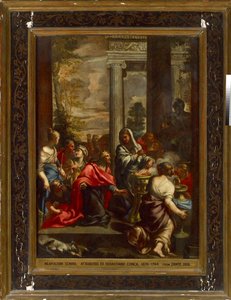 De afgoderij van Salomo, c1675-1695 door Unbekannt
